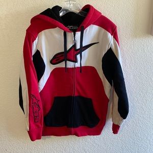 Alpinestars Fleece Lined Zip-up Hoodie